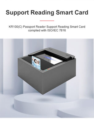 Sinosecu Smart Card Reader Passport Scanner Support for ISO/IEC 7816 Compliant Cards