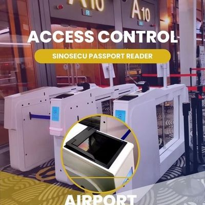 Document Scanner and HD 5.0 MP OCR Camera for Self Service in Airport Passport Reader