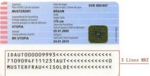 USB 2.0 Interface CMOS Scan Element Type ID Card Scanner Extracting Data of ICAO 9303