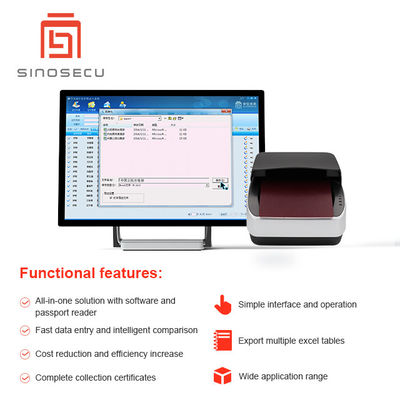 Quickly Collect and Enter ID Documents with Passport Entry System's USB 2.0 Interface