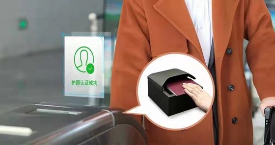 High Speed Kiosk Passport Reader with 500 DPI Resolution and Built-In Scanner