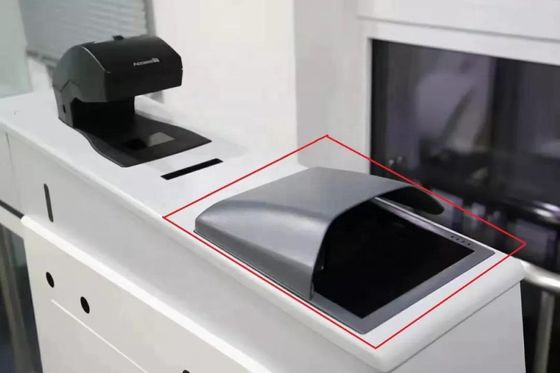 Compact Self Service ID Photo Reader Kiosk Passport Reader with ID Card Equipment Style