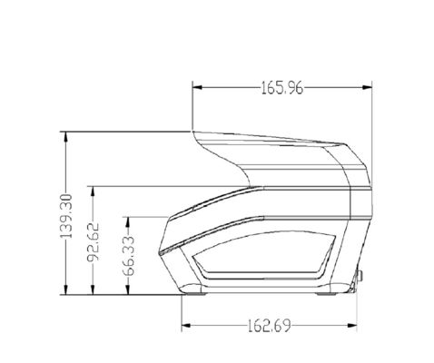 ISO 14443 OCR Card Reader for Hotel Airport Bank Check Scanner Passport ID Card Scanner