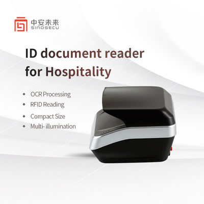 Optical ID Card Reader Hotel Reader Sinosecu OCR MRZ Barcode Passport Scanner Reader