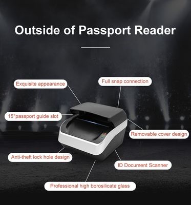 2 Second Scan Speed Passport Reader and OCR Scanner with Software Development Kit