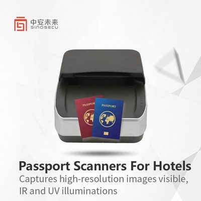 SDK System Integration Full Page Passport Scanner 500dpi with Dimension of 175*199*140mm